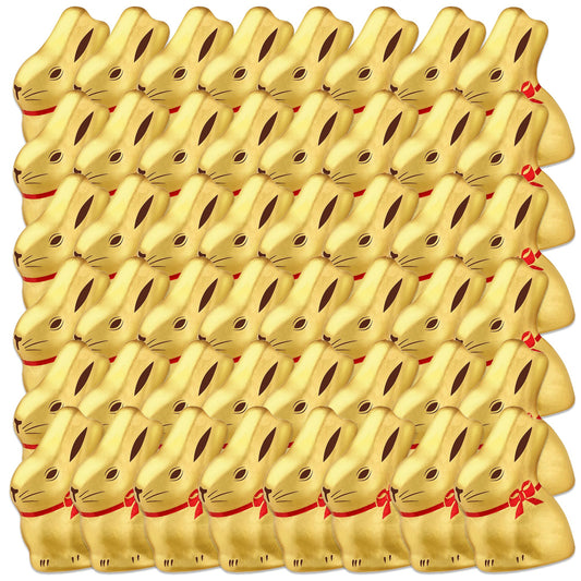 Mini Milk Chocolate Easter Chocolate Bunny 48 Pack.