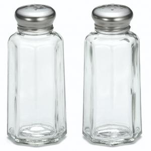 (Price/Case)Tablecraft 155S&P-2 2 oz/59 Ml Paneled S&P Glass S/S