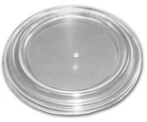 D and W Fine Pack Stackable Vented Flat Lid, 4 to 5 Ounce - 1000 per case.