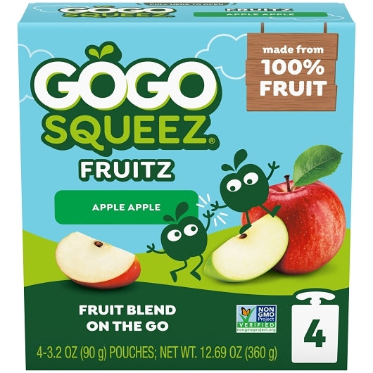 Gogo Squeez Applesauce, 12 x 4 each Case - DOT product image 8