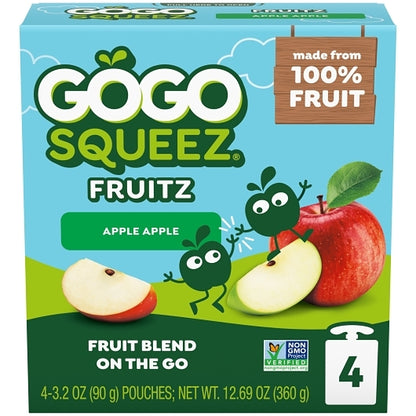 Gogo Squeez Applesauce, 12 x 4 each Case - DOT product image 8