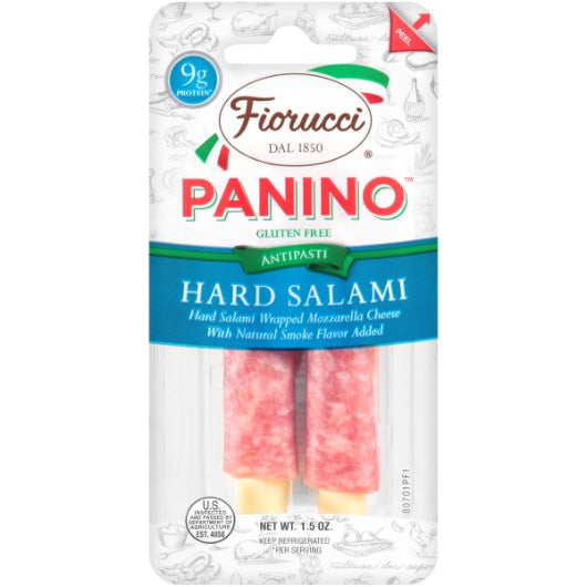 Fiorucci Foods Panino Hard Salami, 2 x 8 x 1.5 oz Case - DOT product image 3