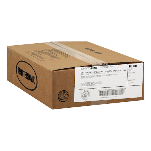 Carolina Breakfast Turkey Breakfast Sausage Link, 2 x 5 lb Case - DOT product image 5