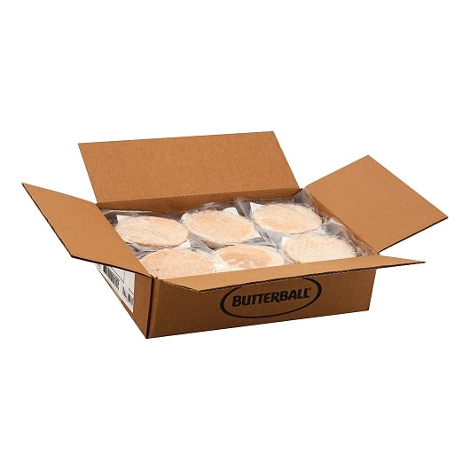 Butterball Savory White Turkey Burger, 30 x 5.33 oz Case - DOT product image 2