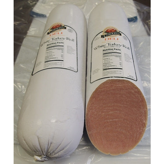 Carolina Deli White Turkey Roll, Frozen Pack (10 lbs, 2 Per Case) - DOT product image 4