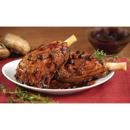 Cuisine Solutions Lamb Shanks Seared with Red Wine & Portabella Mushrooms, 22 x 1 ct Case - DOT product image 4