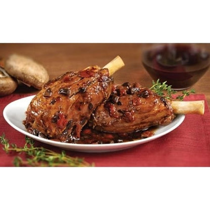 Cuisine Solutions Lamb Shanks Seared with Red Wine & Portabella Mushrooms, 22 x 1 ct Case - DOT product image 4