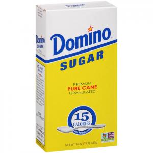 Commodity Sugar & Sugar Packets Domino Granulated Sugar (1 lb, 24 Per Case)