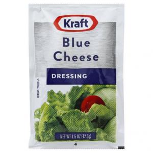 Kraft Blue Cheese Dressing (1.5oz Packets, Pack of 60)