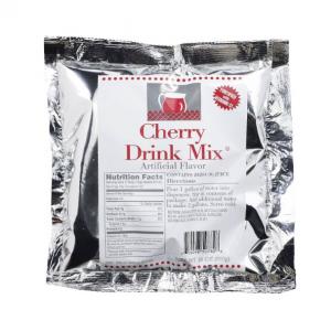 Thirst Ease Cherry Drink Mix, Fortified With 10% Vitamin C (18 OZ, 12 Per Case)