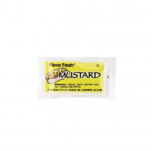 Flavor Fresh Mustard Pouch, 5.5 Gram - 200 per case.