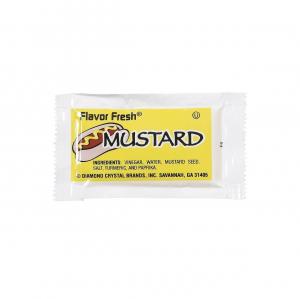 Flavor Fresh Mustard Pouch, 4.5 Gram -- 500 per case.
