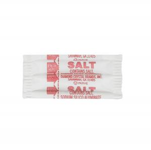 Packet Brand Fluted Salt Packets, 0.75 Gram -- 3000 per case.