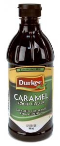 Durkee Caramel Food Color, 6 Bottles / Case, 32 Ounces / Bottle.