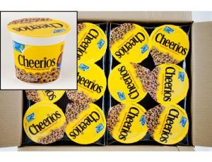 Cheerios Cereal in a Cup, 1.3 Ounce - 10 per case.