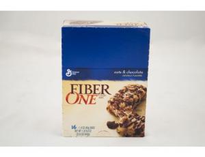 General Mills Original Oat and Chocolate Fiber One Cereal Bar, 22.6 Ounce - 8 per case.