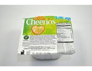 Apple Cinnamon Cheerios Cereal, 1 Ounce - 96 per case.
