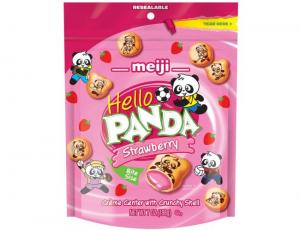 (Price/CASE)Hello Panda 70092 Meiji Hello Panda Strawberry Creme
