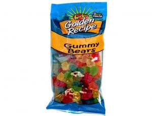 Golden Recipe Gummy Bears, 8 Ounce - 8 per case.