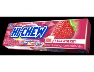 Hi Chew Strawberry Chewy Candy, 1.76 Ounce - 180 per case.