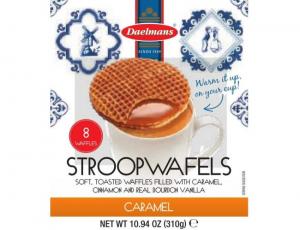 (Price/CASE)Daelmans 03342 Jumbo Caramel Stroopwafel Cube Box Di