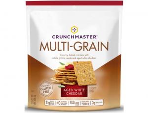Crunchmaster White Cheddar Flavored Multi Grain Cracker (4 OZ, 12 Per Case)