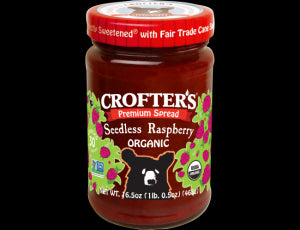 Crofters Organic Premium Raspberry Spread - 6 per case.