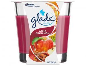 Glade Apple Cinnamon Candle, 3.4 Ounce - 6 per case.