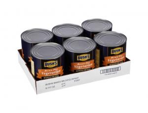 Bushs Vegetarian Baked Beans - no. 10 can, 6 cans per case