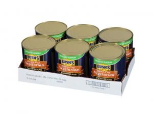 Bushs Best Bean Pot Vegetarian Baked Beans, 115 Ounce - 6 per case.