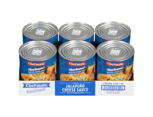 Chef-Mate Que Bueno Cheese Jalapeno Sauce; 106 Ounces; 6 Per Case