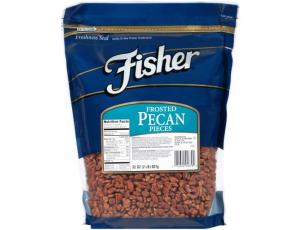 Fisher Chefs Naturals Fancy Frosted Pecan Piece, 2 Pound - 3 per case.