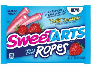 Nestle Sweetarts Strawberry Soft and Chewy Rope Candy, 12 count per pack - 4 per case.