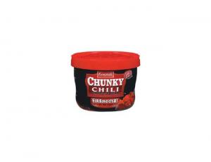 CHUNKY Firehouse Hot and Spicy Chili with Beans - 15.25 oz. microwavable bowl, 8 per case