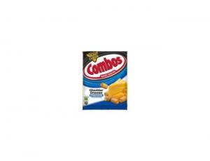 Combos Cheddar Cheese Cracker Singles Snacks - 18 count per pack - 12 packs per case.