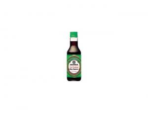 Kikkoman Less Sodium Soy Sauce, 10 Fluid Ounce - 12 per case.