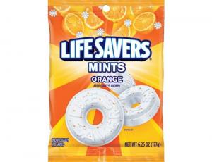 LifeSavers Orange Mints - 6.25 oz. bag, 12 per case