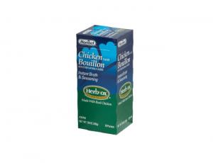 Broth Herb-Ox Instant Chicken Single Serve 6 Box 50 Packet