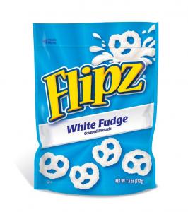 (Price/Case)Flipz 064 Flipz 8/7.5oz White Fudge Covered Pretzels