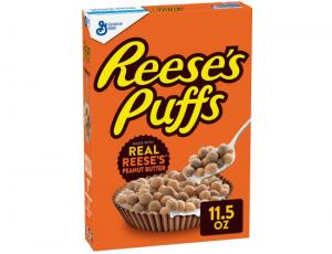 Reeses Puffs Cereal, 11.5 Ounce - 12 per case.