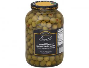 Seville, Stuffed Olives Queen 150/160, 80oz. (4count)