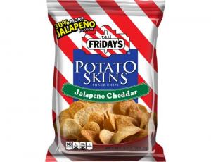 TGI Fridays Jalapeno Cheddar Potato Skin - 3 oz. bag, 6 per case