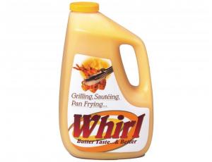 Whirl Butter Flavored Cooking Oil, Grilling, Sauteing, Etc. (1 Gallon, 3 Count)