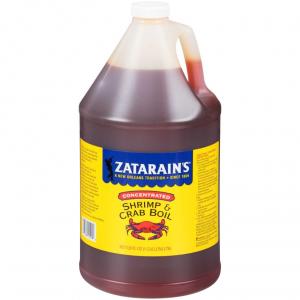 Zatarain`s Concentrated Liquid New Orleans Style Crawfish, Shrimp And Crab Boil, 4 x 1 GA Case