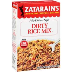 Zatarain`s Dirty Rice Mix, 8 x 40 oz Case