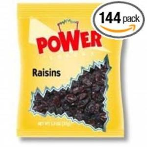 Azar Nut Power Snack Seedless Raisin 1.3 oz (PACK OF 144)