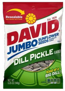 (Price/Case)David 2620046462 David Dill Pickle Sunflower Seeds