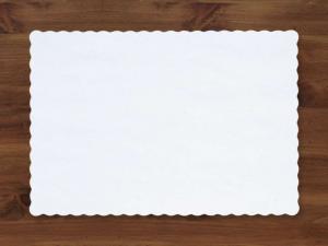 (Price/Case)Hoffmaster 310477 Placemat Paper White 9.625X13.5 Cl