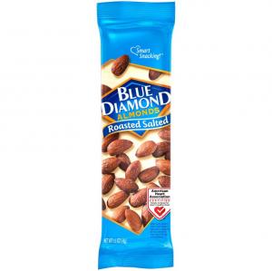 Blue Diamond Roasted & Salted Almonds 1.5oz (CASE OF 12 OF 12 PACK)