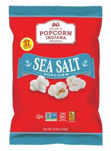 Popcorn, Indiana Sea Salt Popcorn 4.75oz (PACK OF 12)